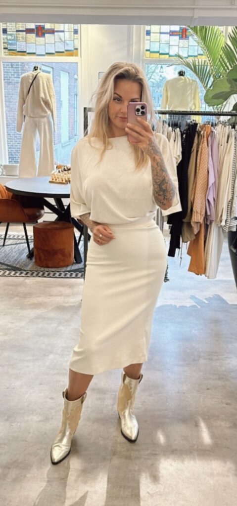 Asser Skirt - Off White 