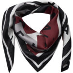 L'AMITIÉ Silk Scarf - Amarone