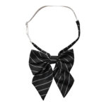 NilaCC Stripe Bow - Black