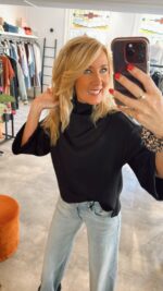 Elle Top - Black - Afbeelding 4