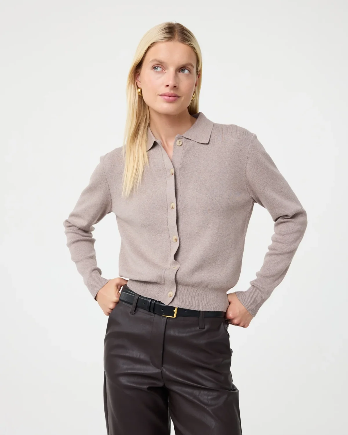 Fleur Cardigan - Mocca - Afbeelding 2