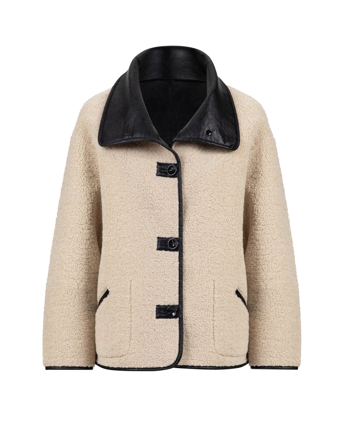 Cozy Jacket - Creme - Afbeelding 1