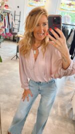 Rubia Blouse - Rose