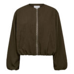 LunaCC Balloon Zip Jacket - Military Olive