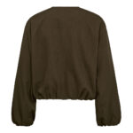 LunaCC Balloon Zip Jacket - Military Olive - Afbeelding 2