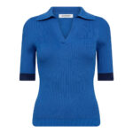 BonnyCC Polo SS Knit - Blue