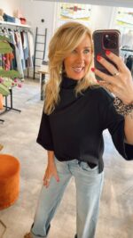 Elle Top - Black - Afbeelding 2