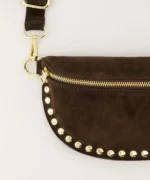 Debby Suede Bag - Donkerbruin - Afbeelding 2