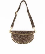 Debby Suede Bag - Leopard