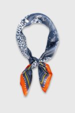 Efferon Blauw Panter - Zijden Sjaal
