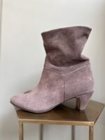 Jassi 50 Boots Calf Suede - Coffee Brown/Dark Taupe