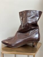Hicha 40 Stiletto Boots - Espresso Brown