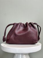 Arela Leather Bag - Bordeaux