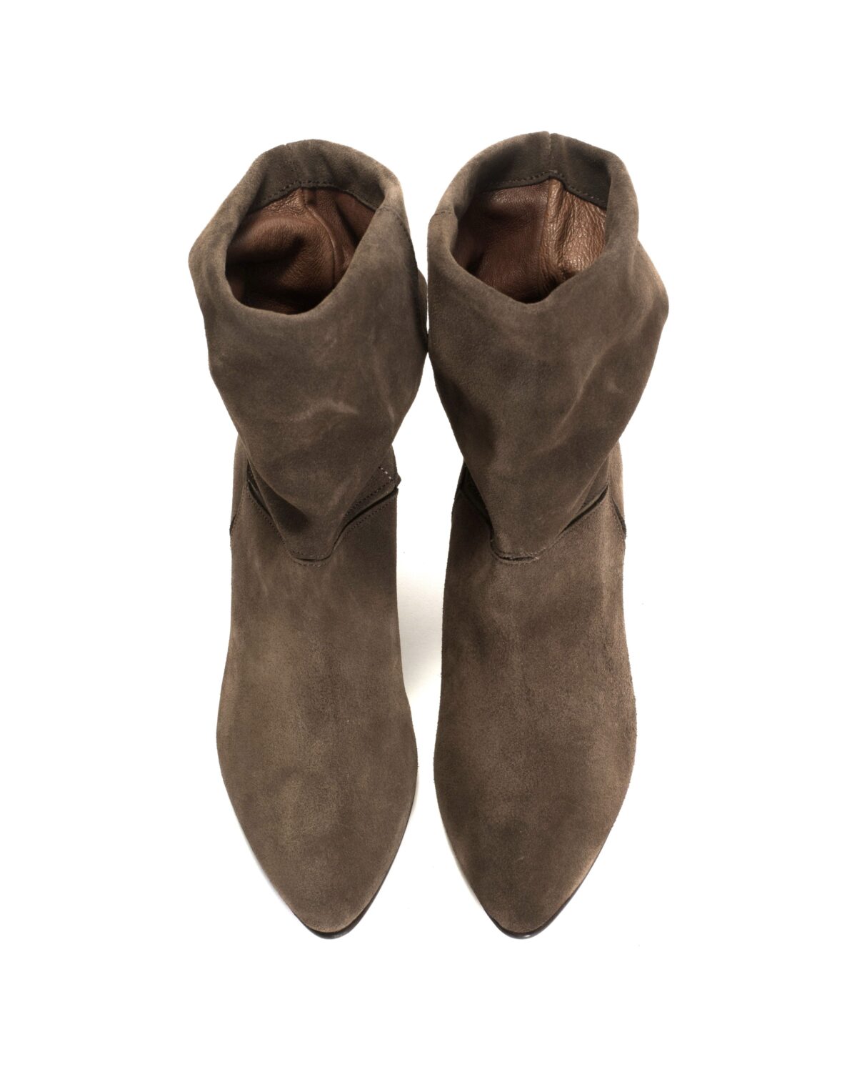 Jassi 50 Boots Calf Suede - Coffee Brown/Dark Taupe - Afbeelding 2