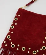 Indigo Suede Bag - Bordeaux - Afbeelding 2