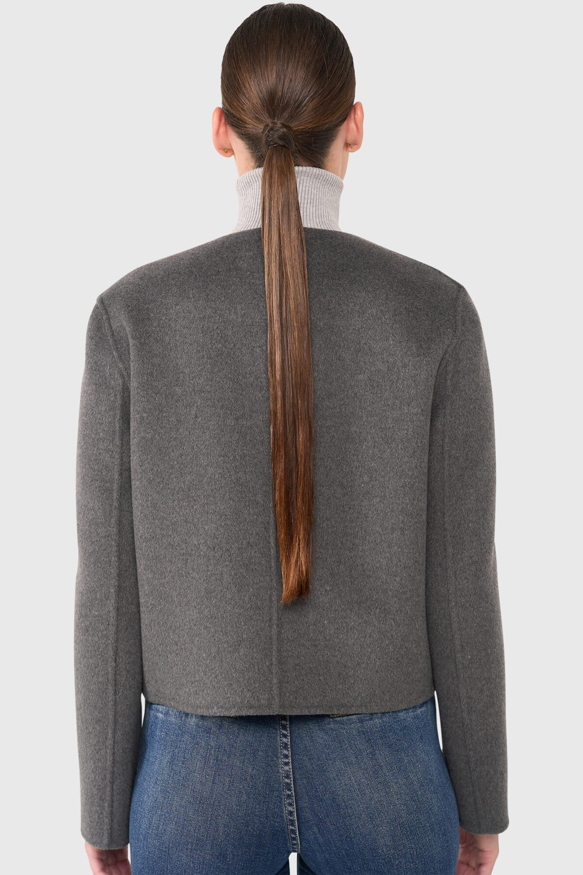 Vince Cashmere Jacket - Grijs - Afbeelding 4