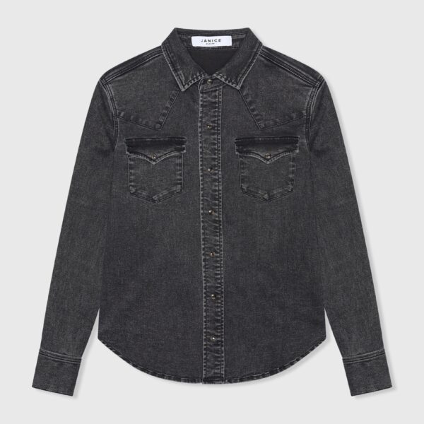 Levi Denim Blouse - Zwart