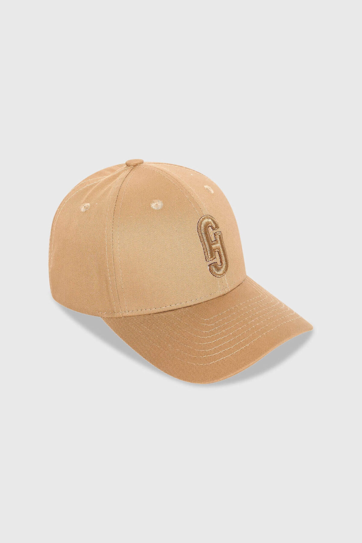 Janice Logo Cap - Camel - Afbeelding 1