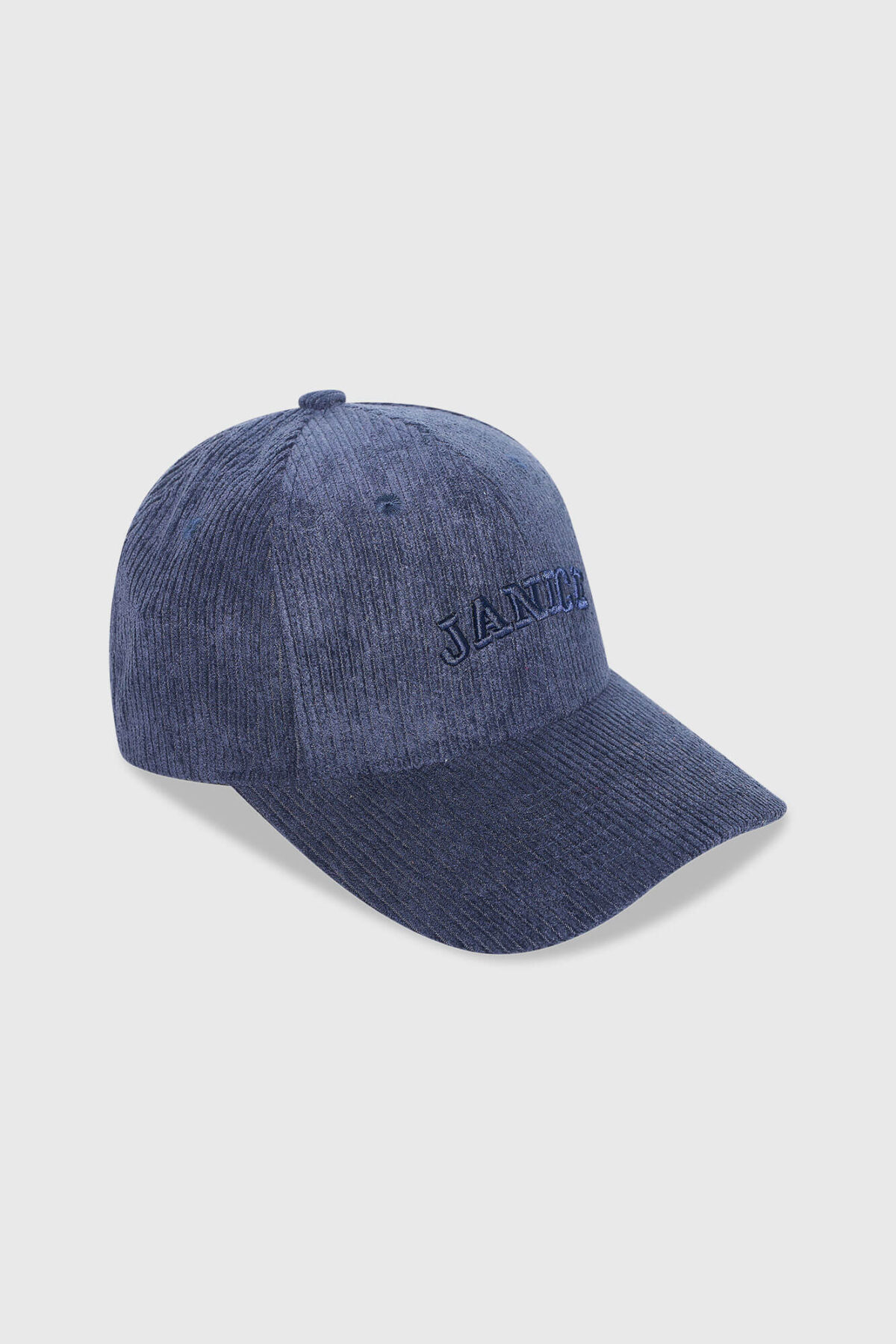 Janice Logo Cap - Rib Donker Blauw - Afbeelding 1