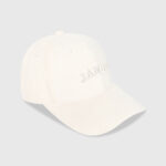 Janice Logo Cap - Rib Off White