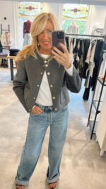 Lindsay Palazzo jeans - Stone Bleach