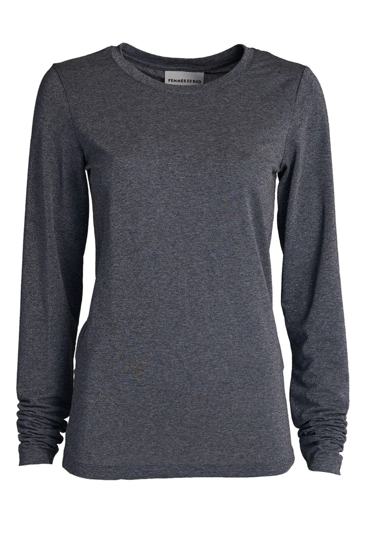 Candice LS Top - Silver - Afbeelding 1