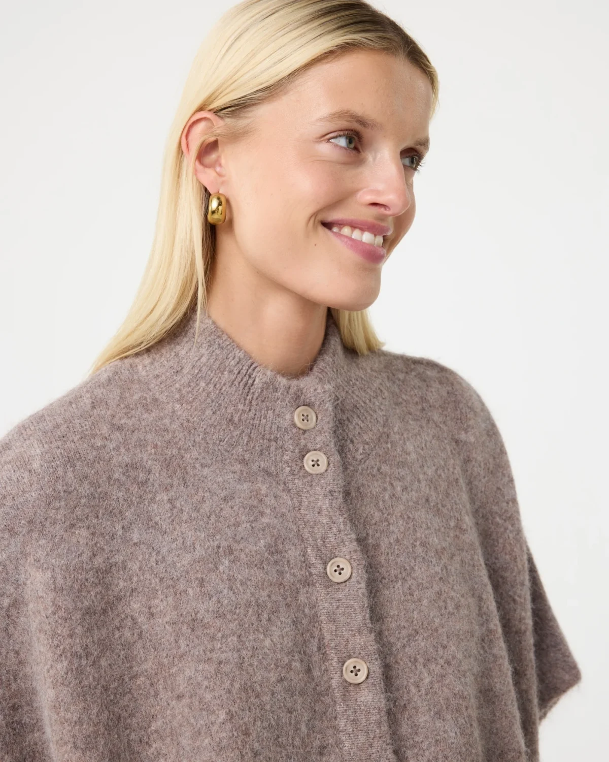 Pleunie Poncho - Mocca - Afbeelding 2