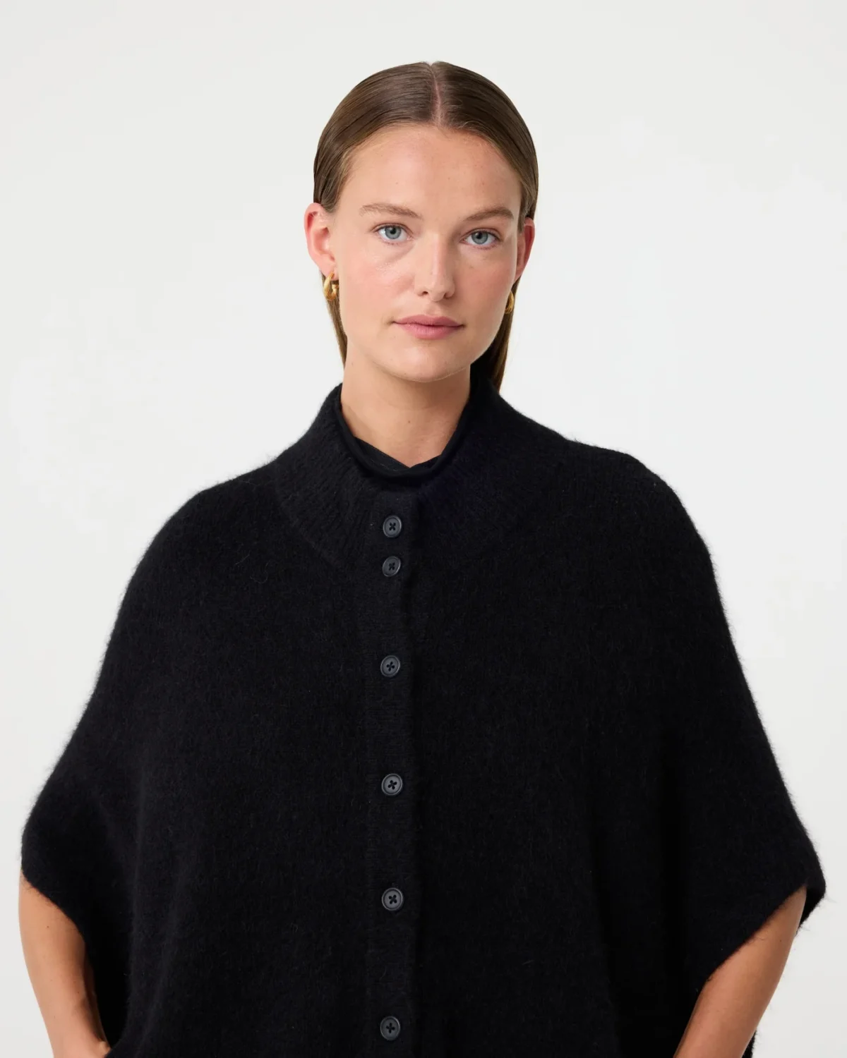 Pleunie Poncho - Black - Afbeelding 4