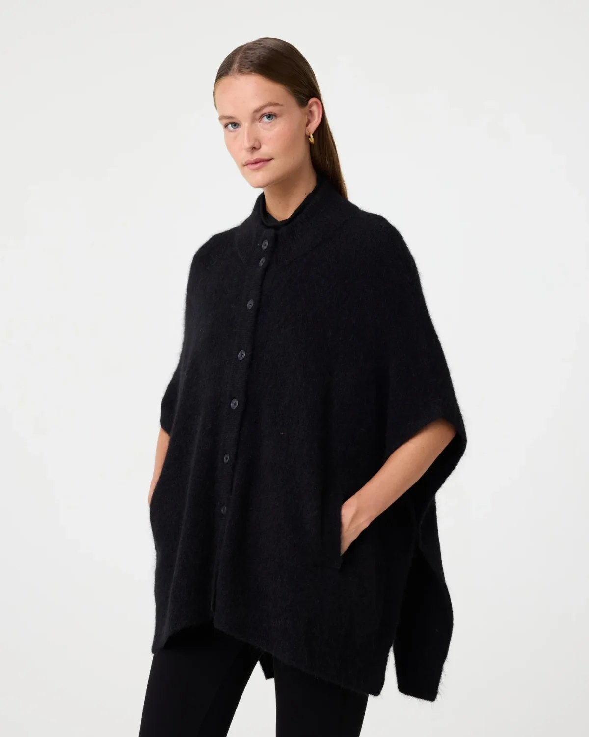 Pleunie Poncho - Black - Afbeelding 2