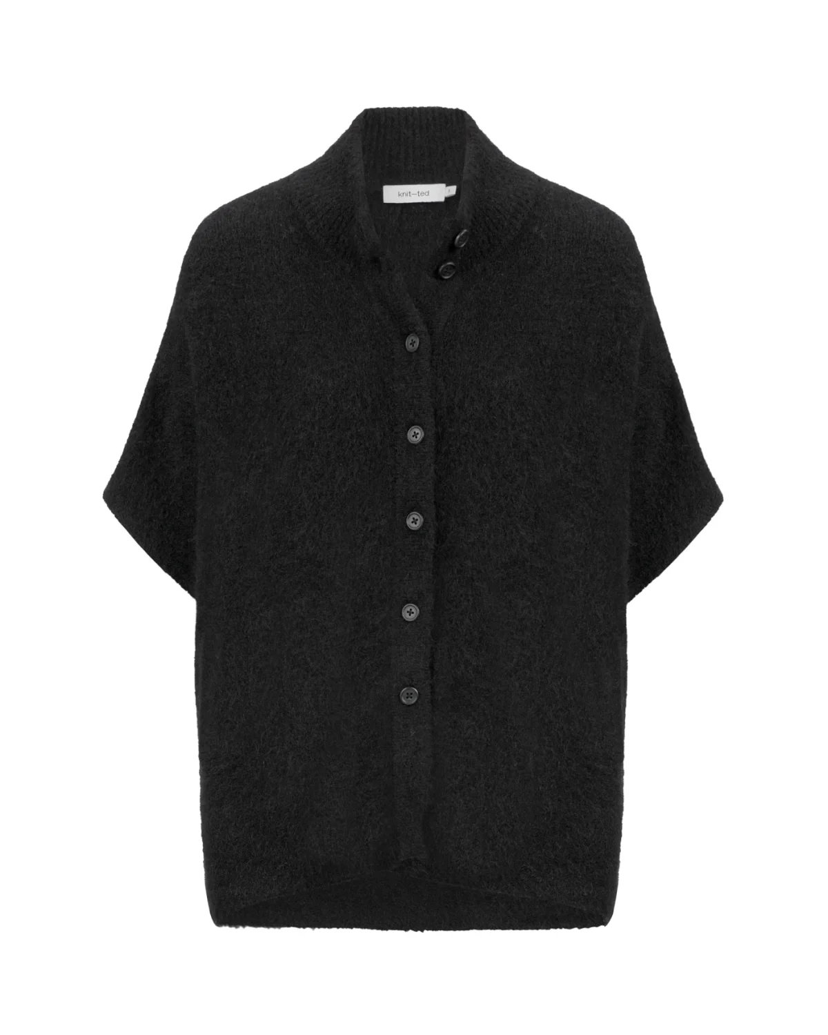 Pleunie Poncho - Black - Afbeelding 1