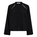 ShinaCC Lace V-shirt - Black