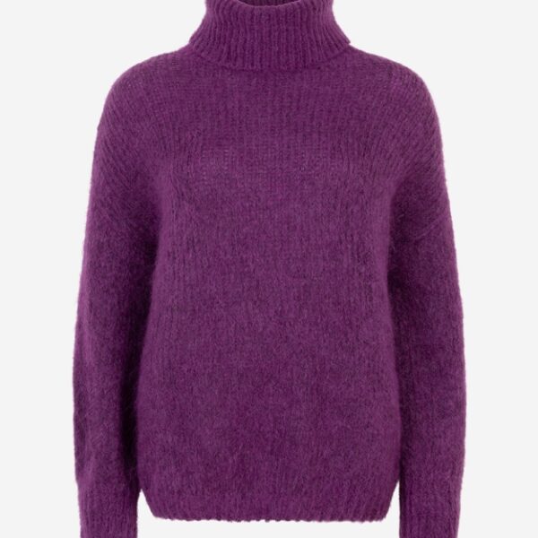Kira Pullover - Bright Purple