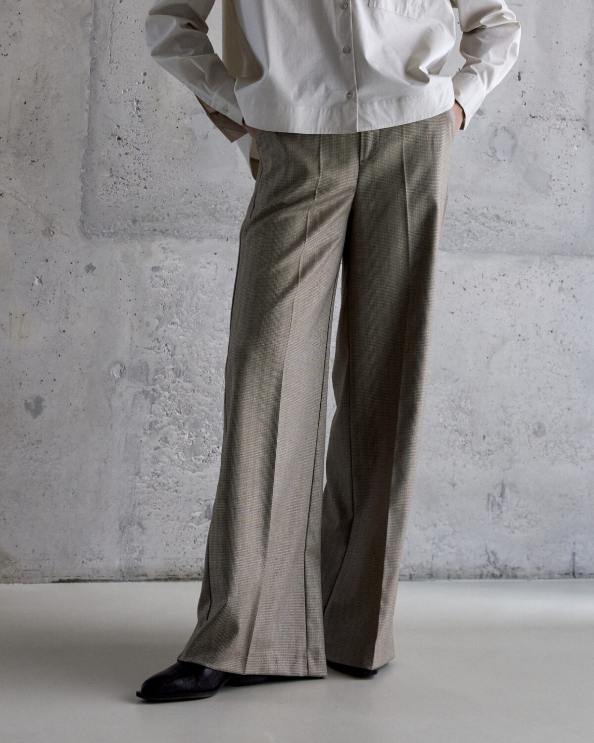 Amore Lurex Pants - Black - Afbeelding 1
