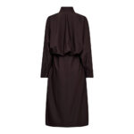 ZellaCC Batwing Dress - Dark Brown - Afbeelding 2