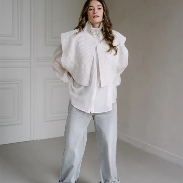 Thoren5A Waistcoat - Off White