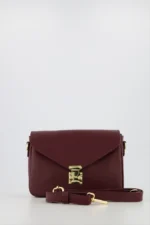 Esther Leather Bag - Bordeaux