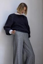 Amore Lurex Pants - Black - Afbeelding 4