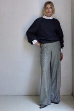 Amore Lurex Pants - Black