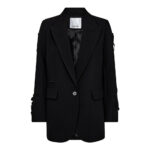 VolaCC Eyelet Blazer - Black