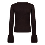 BalinCC Wide Cuff Knit - Dark Brown - Afbeelding 2