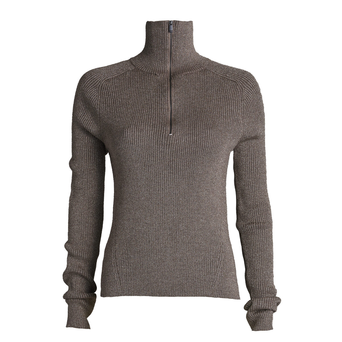 Suzy Lurex Pullover - Camel Shimmer - Afbeelding 1
