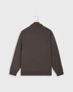 The Mercer Quarter Zip Contras - Dark Brown - Afbeelding 2