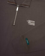 The Mercer Quarter Zip Contras - Dark Brown - Afbeelding 3