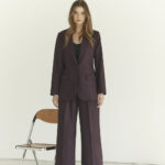AlmiraCC Fitted Blazer - Plum