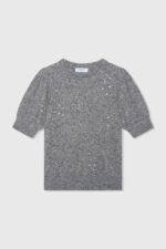 Peyton Strass Pullover - Grey
