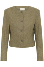 MWBilla Short Blazer - Amber Melange