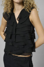 MWEiko Florence Top - Black - Afbeelding 3