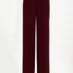 Dante6-Alain tailored pants - Mulberry red