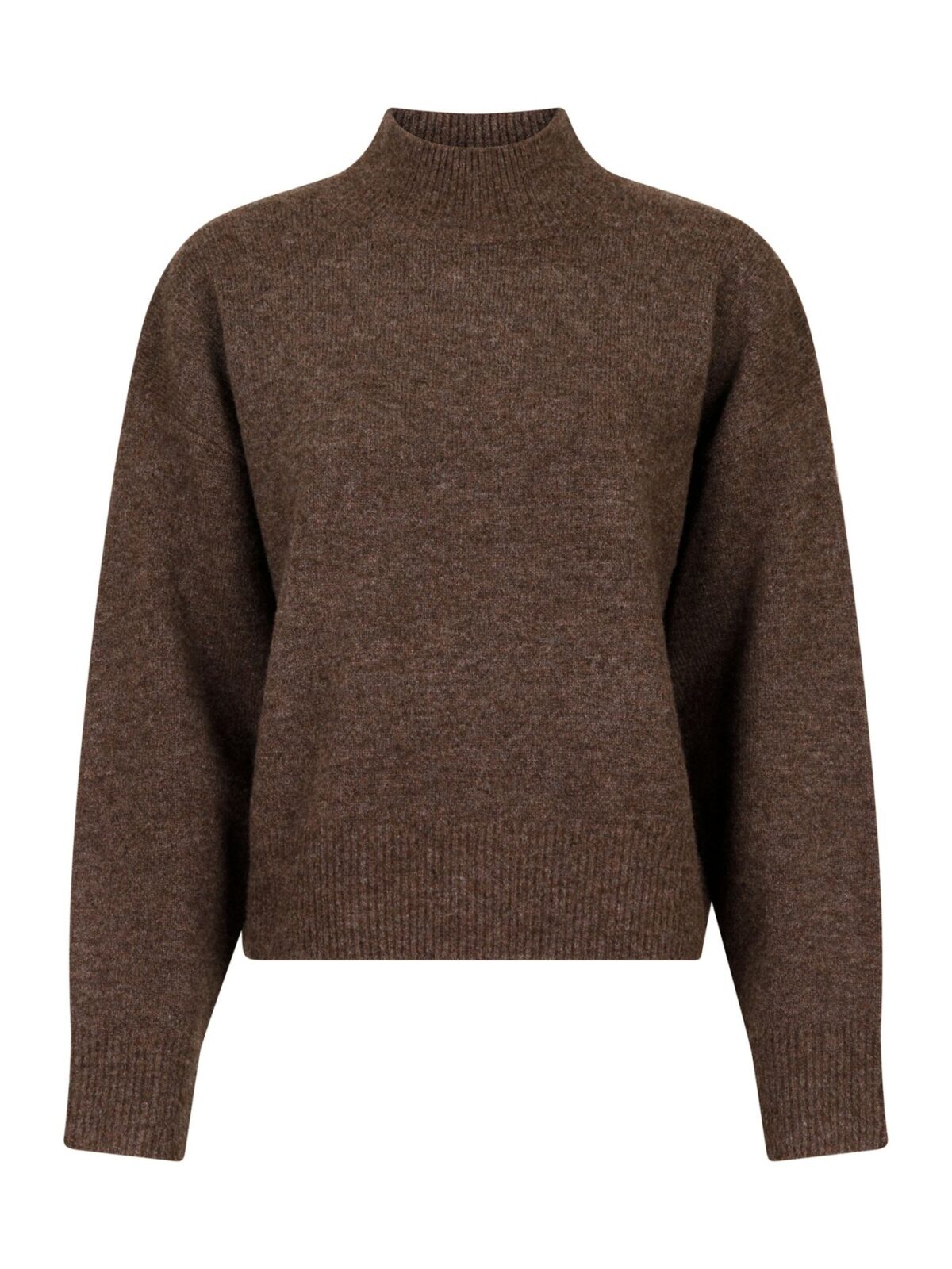 Paulina Knit - Brown Melange - Afbeelding 1