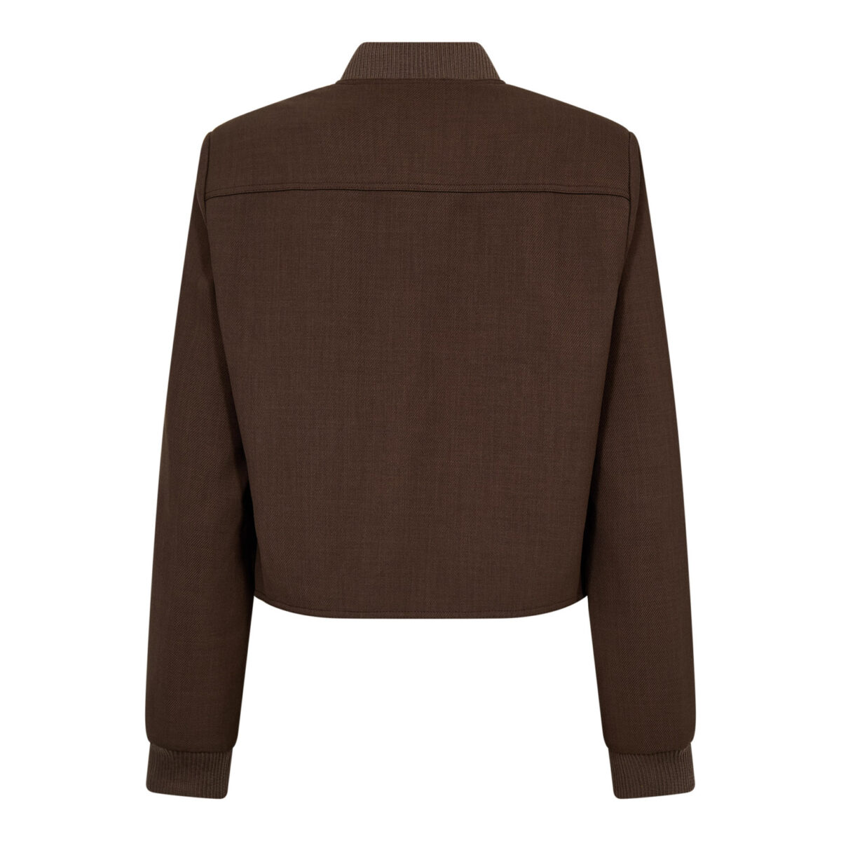 New BostonCC Crop Jacket - Walnut - Afbeelding 2